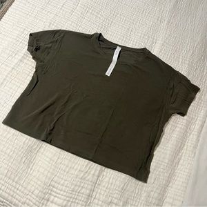 Lululemon Cates Tee Dark Olive 4